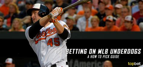 How to pick an underdog MLB team to bet on