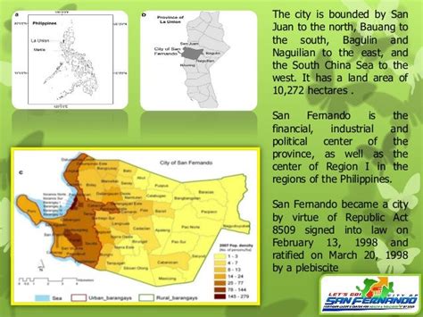 City of San Fernando La Union: An Introduction