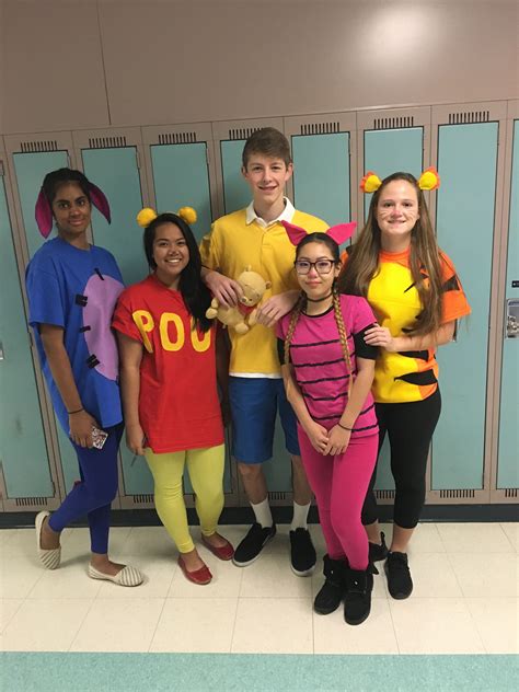 Pooh Bear and friends in 2024 | Halloween costumes friends, Winnie the ...