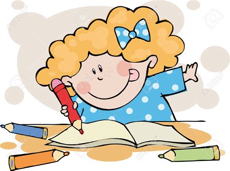 child doing homework clipart - Clipground