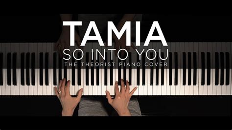 Tamia - So Into You | The Theorist Piano Cover - YouTube