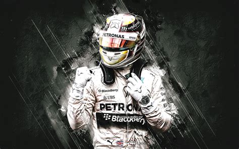 Download wallpapers Lewis Hamilton, grunge, Formula 1, F1, Mercedes-AMG ...