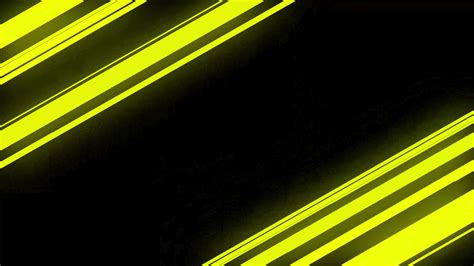 Abstract Yellow Neon Glow Light Speed Animation on black background ...