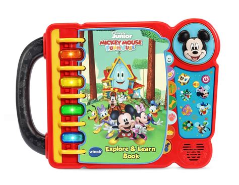 Mickey Mouse Funhouse Explore & Learn Book With Interactive Stories, VTech