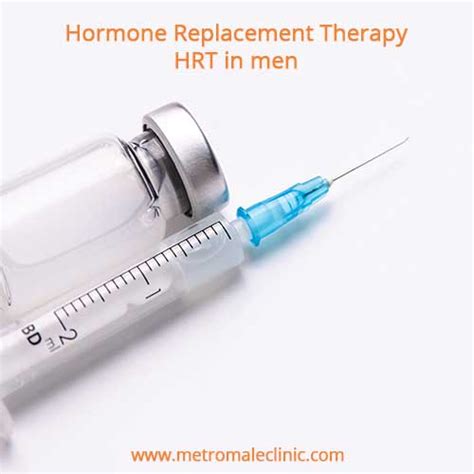 Hormone Replacement Therapy in Men – HRT in men | Metromale Clinic ...