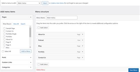 What Is a Menu in WordPress?