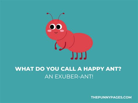 100+ Funny Ant Jokes & Puns - ThePunnyPages