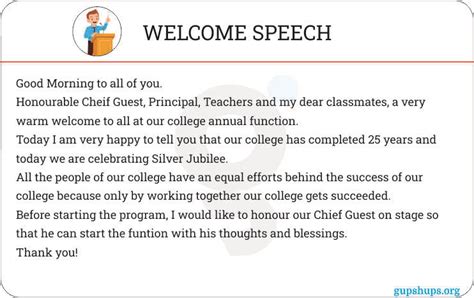 Welcome Speech in English | 700+ Words Speech [Top 5+]