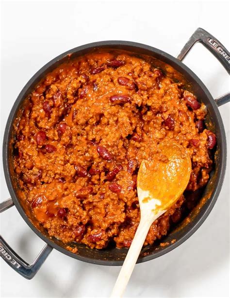 Best Texas Chili Beans Recipe with easy steps - Contentedness Cooking