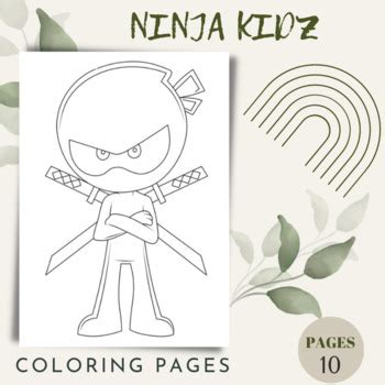 Unleash Your Creativity with Ninja Kidz Coloring Pages for kids and adults