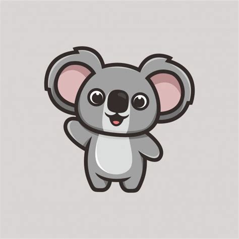 Koala Drawing Easy Cute - Mundopiagarcia