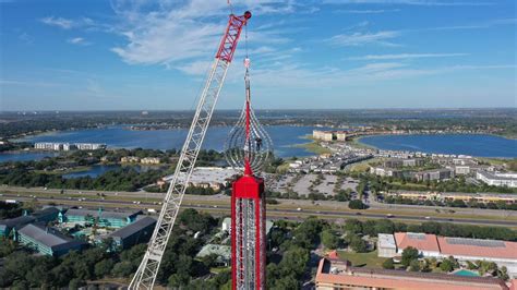 ICON Park’s drop tower attraction reaches milestone