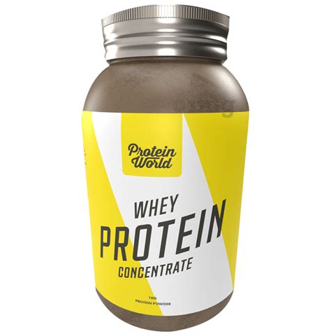 Protein World Whey Protein Concentrate Powder Milk Chocolate: Buy jar ...