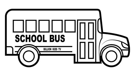 Free Coloring Pages Billion Kids Tv Buses - ZavierteMercer