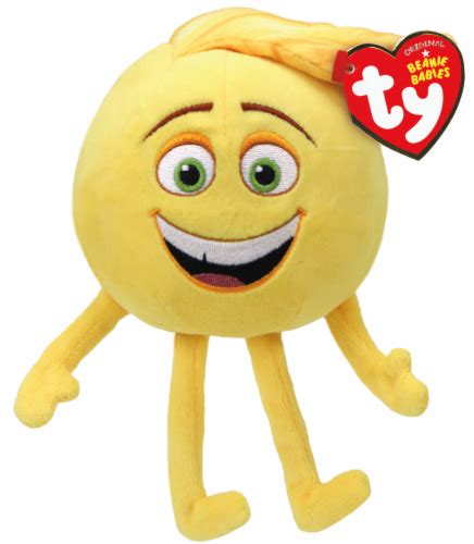 Ty Beanie Babies Gene Plush Emoji - Yellow, 8 in - Kroger