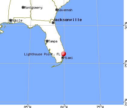 Where Is Lighthouse Point Florida On The Map | Tourist Map Of English