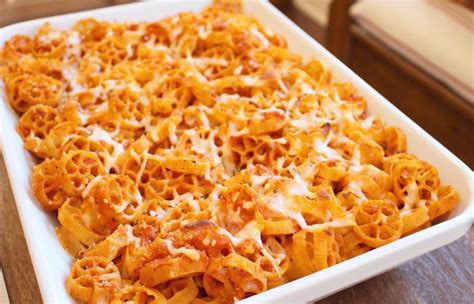 Wagon Wheel Pasta Bake is a quick and easy make ahead meal that is ...