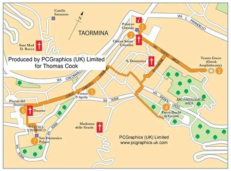 Map of Taormina produced by PCGraphics for Thomas Cook. See more of our ...