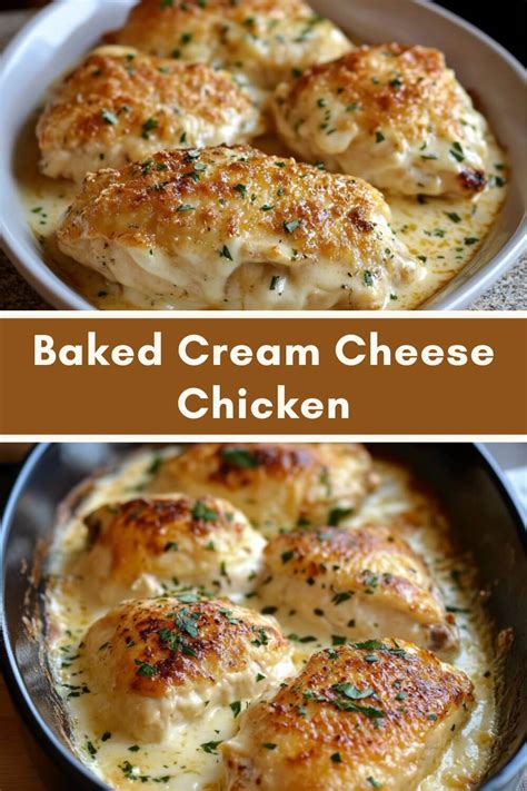 Baked Cream Cheese Chicken - Recipecs