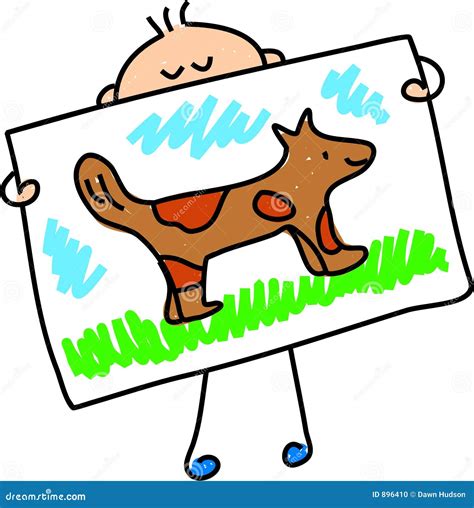 My dog picture stock vector. Illustration of drawing, pets - 896410