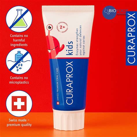 Curaprox Kids Strawberry Toothpaste 60ml Online Shopping Dubai, UAE ...