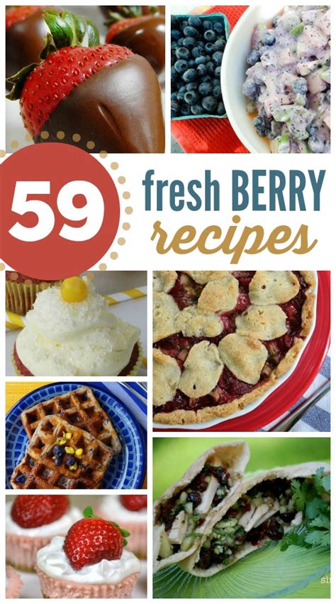 Fresh Berry Recipes from around the web - Frugal Living NW