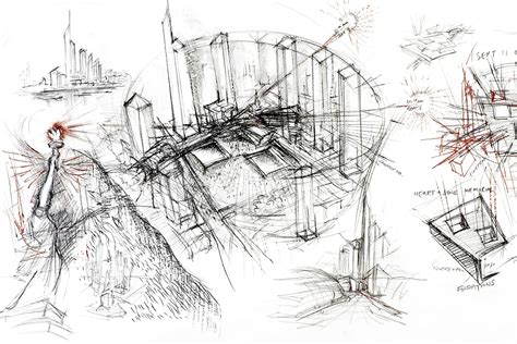 How Architecture Is Born: 7 Poetic Sketches by Daniel Libeskind and the ...