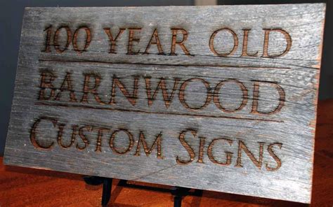 100 year old barn wood signs custom barn by MemoriesMadeToronto