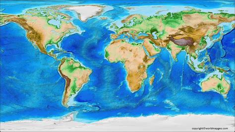 Mountain Ranges Map World Labeled [Rocky Mountain Range Map]