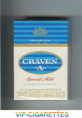 In Stock Craven A Special Mild cigarettes Online