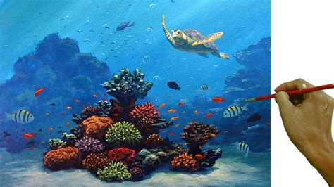 Underwater Ocean Painting Ideas