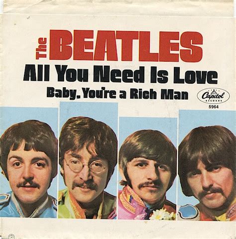 The Beatles - All You Need Is Love (1967, Vinyl) | Discogs