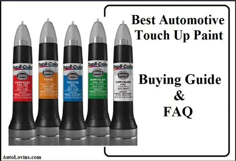 Top 10 Best Automotive Touch up Paint Reviews 2021 - Buying Guide & FAQ