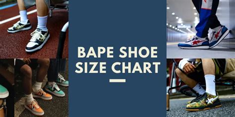 Bape Shoe Size Chart for Men, Women, Kids [+ Sizing Guide!]