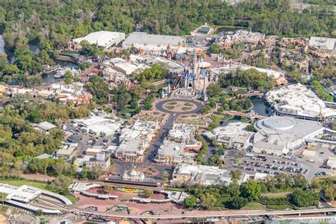 Aerial Tour of Empty Magic Kingdom at Walt Disney World