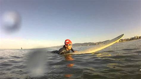 Santa Monica Surfing 101 GoPro - YouTube