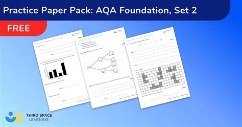 [FREE] AQA GCSE Maths Foundation Papers - Set 2 - Third Space Learning