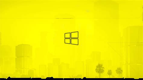 Windows 10 #yellow Cyberpunk 2077 #4K #wallpaper #hdwallpaper #desktop ...