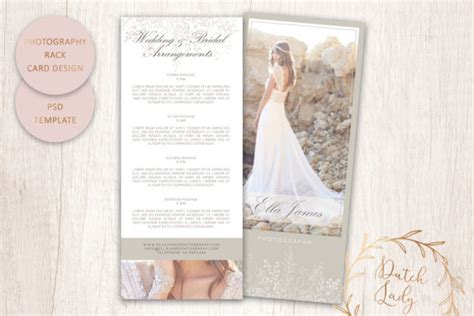 PSD Photography Rack Card Template #7 (Graphic) by daphnepopuliers ...