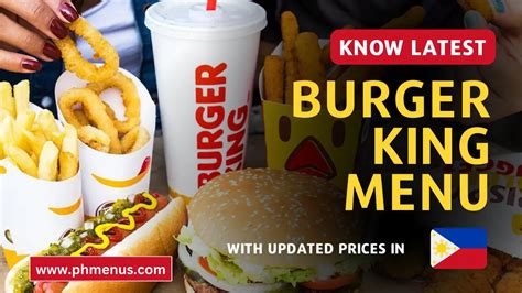 Burger King Menu & Updated Prices in Philippines 2023