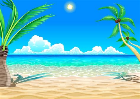 Imágenes de Fondo Playa Anime - Descarga gratuita en Freepik