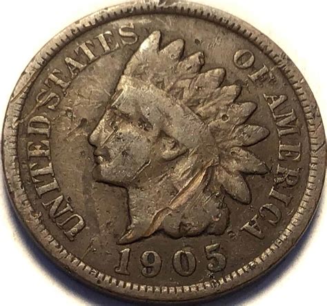 1905 Indian Head Penny Value: are No mint mark worth money?