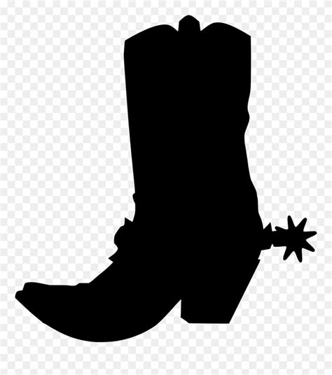 Cowboy Boot Clip Art Western - Cowboy Boot Free Svg - Png Download ...