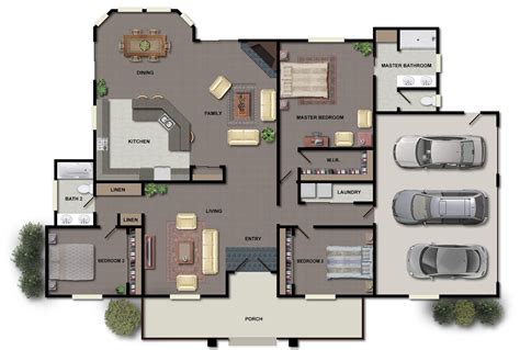 Modern House Floor Plans | Home Design Ideas | u Home Design