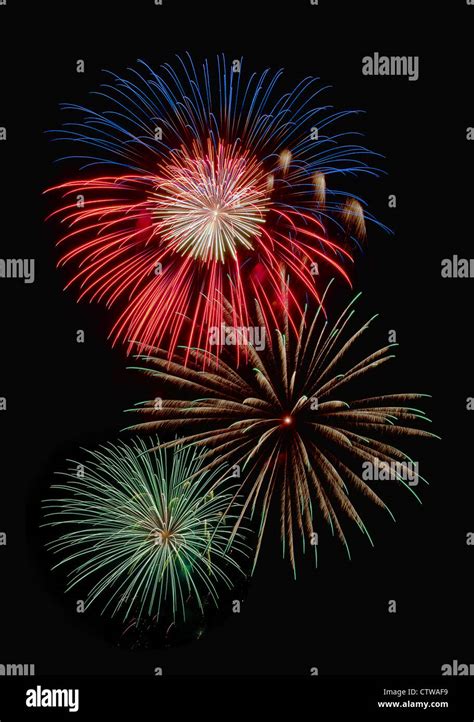 Fireworks celebration display Stock Photo - Alamy