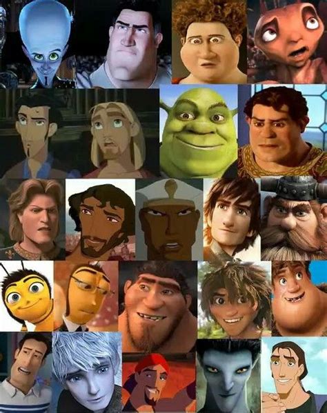 Dreamworks Male Characters Not including Madagascar, Kung Fu Panda, the ...