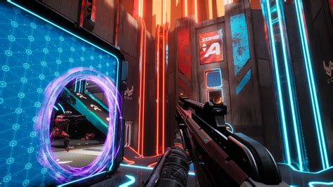 Splitgate is trying to bring back the arena shooter by mixing Halo ...