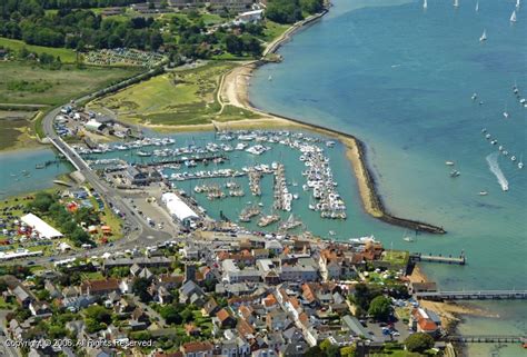 Yarmouth Harbour in Yarmouth, Isle of Wight, England, United Kingdom