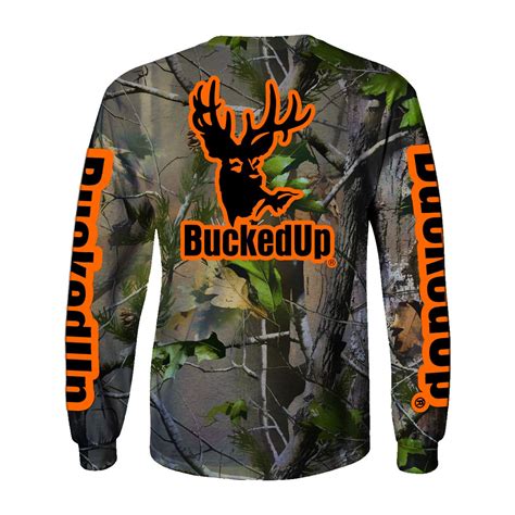 Long Sleeve Realtree APG Camo with Classic BuckedUp® Logo | Camo ...