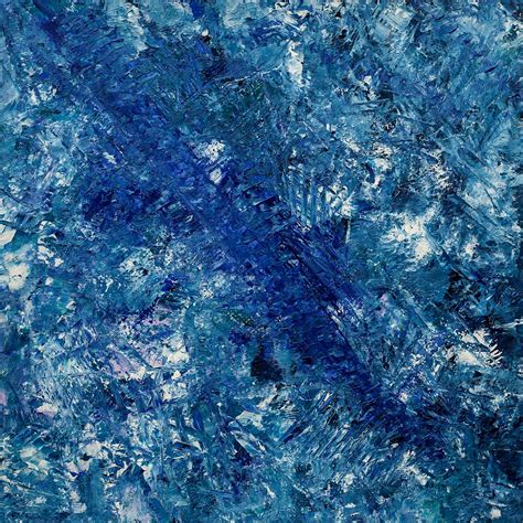 Blue abstract art prints and acrylic painting Modern art | Etsy